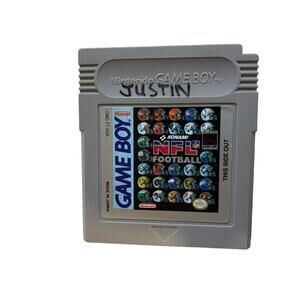 Video Game Nintendo Game Boy Konami NFL Football Tested Cartridge & Case Only E